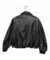 MAISON SPECIAL (メゾンスペシャル) Voluminous Leather Blouson ブラック サイズ:Free：32000円