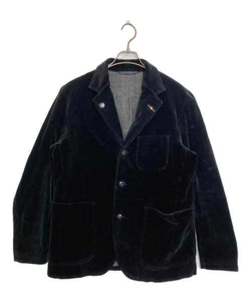 NIGEL CABOURN（ナイジェルケーボン）NIGEL CABOURN (ナイジェルケーボン) HOSPITAL JACKET CORDUROY ブラック サイズ:50の古着・服飾アイテム