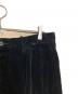 中古・古着 NIGEL CABOURN (ナイジェルケーボン) MEDICAL PANT CORDUROY ブラック サイズ:34：17000円