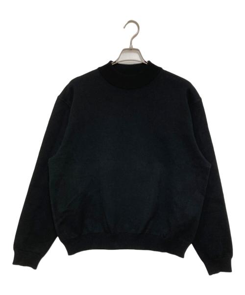 UN USELESS×D+E+K（アンユースレス デク）UN USELESS×D+E+K (アンユースレス デク) MOC NECK RELAXING SWKNIT ブラック サイズ:1の古着・服飾アイテム