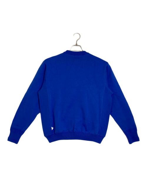 UN-USELESS（アンユーズレス）UN-USELESS (アンユーズレス) USL CREW NECK SWKNIT ブルー サイズ:Ｍの古着・服飾アイテム