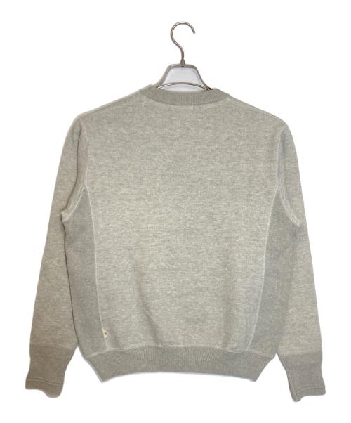 UN-USELESS（アンユーズレス）UN-USELESS (アンユーズレス) USL CREW NECK SWKNIT グレー サイズ:Sの古着・服飾アイテム