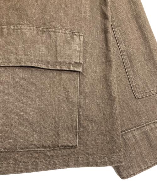 PORTANCE（ポータンス）PORTANCE (ポータンス) HEMP MIX BDU JKT/ヘンプ ミックス ビーディーユー ジャケット ブラウン サイズ:M 未使用品の古着・服飾アイテム