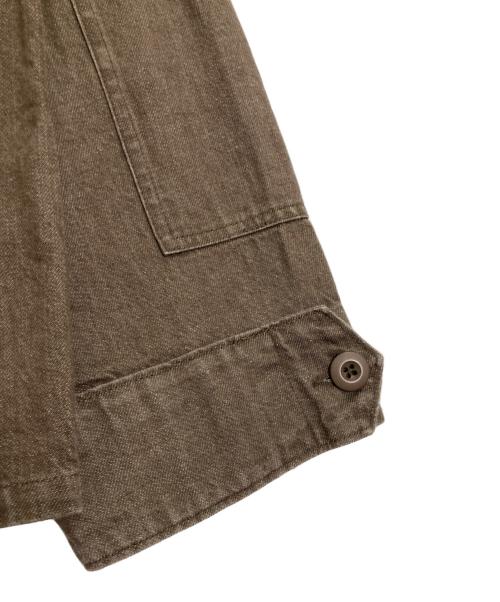 PORTANCE（ポータンス）PORTANCE (ポータンス) HEMP MIX BDU JKT/ヘンプ ミックス ビーディーユー ジャケット ブラウン サイズ:M 未使用品の古着・服飾アイテム