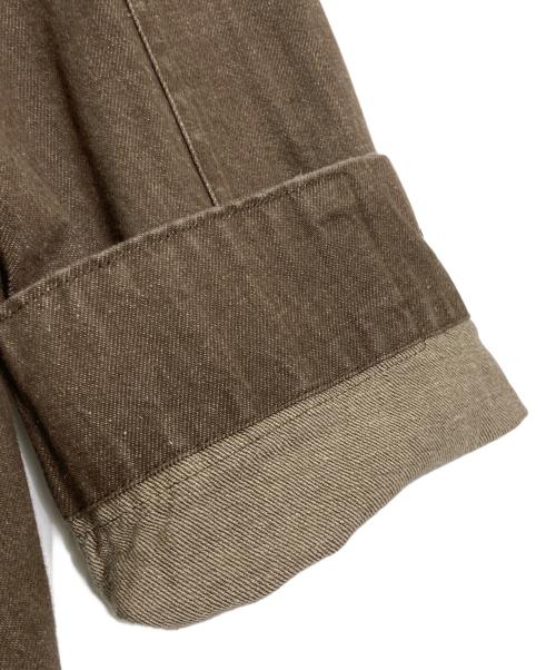 PORTANCE（ポータンス）PORTANCE (ポータンス) HEMP MIX BDU JKT/ヘンプ ミックス ビーディーユー ジャケット ブラウン サイズ:M 未使用品の古着・服飾アイテム