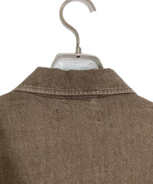 PORTANCE（ポータンス）PORTANCE (ポータンス) HEMP MIX BDU JKT/ヘンプ ミックス ビーディーユー ジャケット ブラウン サイズ:M 未使用品の古着・服飾アイテム