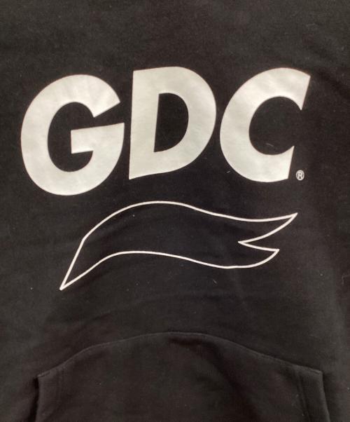 GDC（ジーディーシー）GDC (ジーディーシー) GDC WING hoodie ブラック サイズ:XLの古着・服飾アイテム
