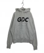 GDCジーディーシー）の古着「GDC WING hoodie」｜グレー