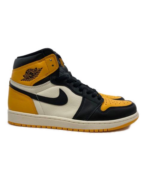 NIKE（ナイキ）NIKE (ナイキ) AIR JORDAN 1 HIGH OG イエロー×ブラック×ホワイト サイズ:28㎝の古着・服飾アイテム