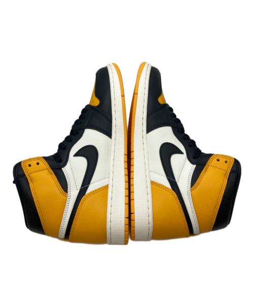 NIKE（ナイキ）NIKE (ナイキ) AIR JORDAN 1 HIGH OG イエロー×ブラック×ホワイト サイズ:28㎝の古着・服飾アイテム