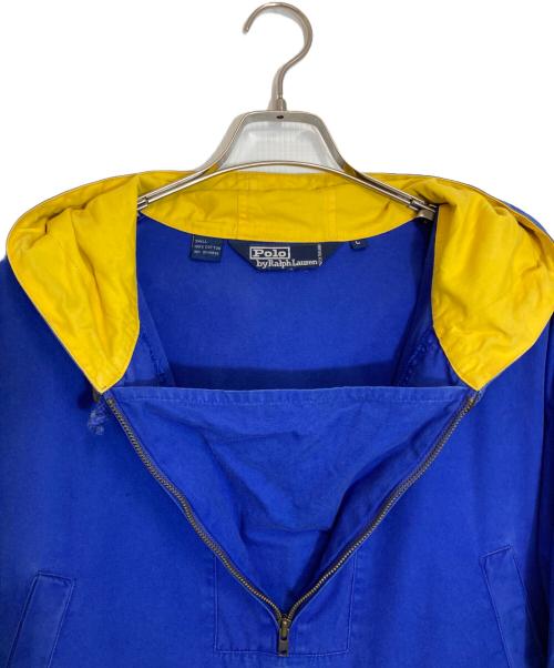 POLO RALPH LAUREN（ポロ・ラルフローレン）POLO RALPH LAUREN (ポロ・ラルフローレン) アノラックワークパーカー ブルー サイズ:Lの古着・服飾アイテム
