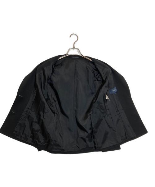 BURBERRY LONDON（バーバリーロンドン）BURBERRY LONDON (バーバリーロンドン) ワークテーラードジャケット ブラック サイズ:40/42の古着・服飾アイテム
