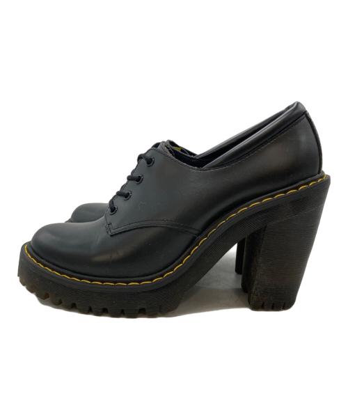 Dr.Martens（ドクターマーチン）Dr.Martens (ドクターマーチン) SALOME ヒ―ルブーツ ブラック サイズ:SIZE37の古着・服飾アイテム