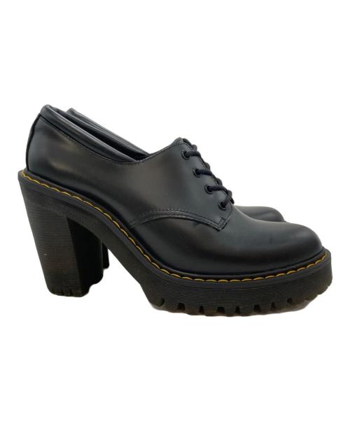 Dr.Martens（ドクターマーチン）Dr.Martens (ドクターマーチン) SALOME ヒ―ルブーツ ブラック サイズ:SIZE37の古着・服飾アイテム
