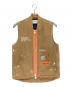 Carhartt WIP（カーハート ワーク イン プログレス）の古着「HP X CARHARTT VEST」｜ブラウン
