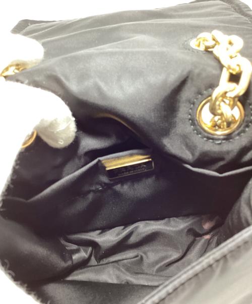 PRADA（プラダ）PRADA (プラダ) ナイロン チェーンショルダーバッグ ブラックの古着・服飾アイテム