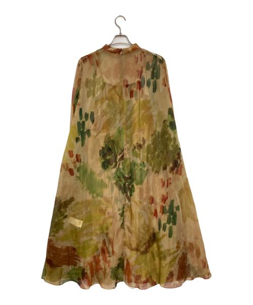 Ameri（アメリ）Ameri (アメリ) UND WILLOW PAINT DRESS ブラウン×グリーン サイズ:ｓの古着・服飾アイテム