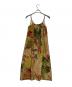 中古・古着 Ameri (アメリ) UND WILLOW PAINT DRESS ブラウン×グリーン サイズ:ｓ：13000円