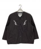 TIGHTBOOTH PRODUCTIONタイトブースプロダクション）の古着「tako dosu LINER JACKET」｜ブラック