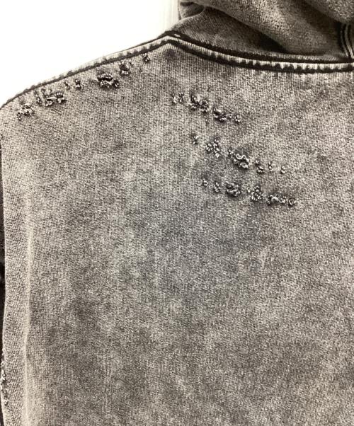 MAISON SPECIAL（メゾンスペシャル）MAISON SPECIAL (メゾンスペシャル) BOROBORO Sweat Prime-Over Zip Hoodie グレー サイズ:SIZE 01の古着・服飾アイテム