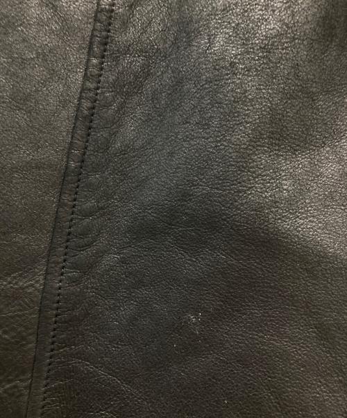 GUCCI（グッチ）GUCCI (グッチ) ムートンダブルライダースコート ブラック サイズ:46の古着・服飾アイテム