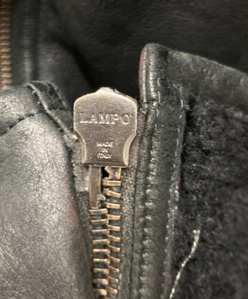 GUCCI（グッチ）GUCCI (グッチ) ムートンダブルライダースコート ブラック サイズ:46の古着・服飾アイテム