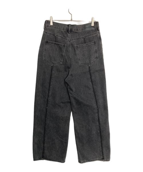 jieda（ジエダ）jieda (ジエダ) 3D BAGGY DENIM ブラック サイズ:2の古着・服飾アイテム