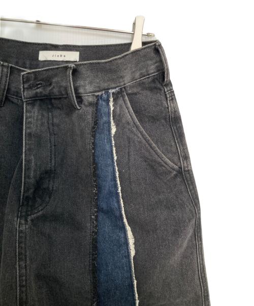 jieda（ジエダ）jieda (ジエダ) 3D BAGGY DENIM ブラック サイズ:2の古着・服飾アイテム