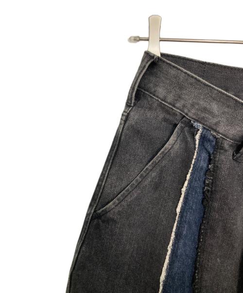 jieda（ジエダ）jieda (ジエダ) 3D BAGGY DENIM ブラック サイズ:2の古着・服飾アイテム