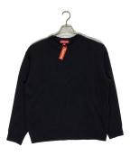 SUPREMEシュプリーム）の古着「ANGORA SCRIPT SWEATER/アンゴラ スクリプト セーター」｜ブラック