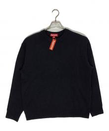 SUPREME（シュプリーム）の古着「ANGORA SCRIPT SWEATER/アンゴラ スクリプト セーター」｜ブラック