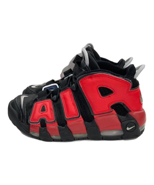 NIKE（ナイキ）NIKE (ナイキ) AIR MORE UPTEMPO ́96 ネイビー×レッド サイズ:US8.5の古着・服飾アイテム