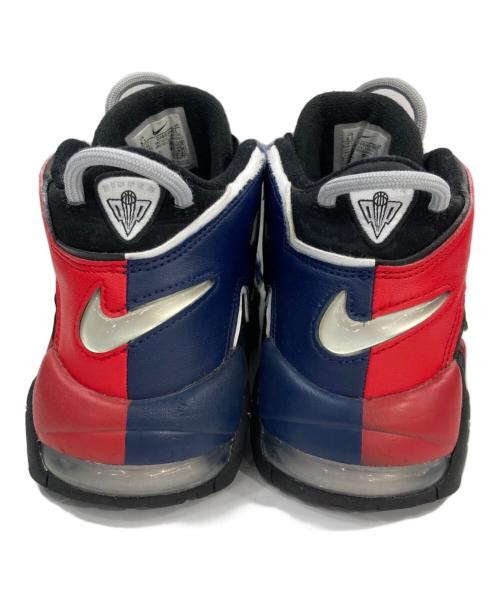 NIKE（ナイキ）NIKE (ナイキ) AIR MORE UPTEMPO ́96 ネイビー×レッド サイズ:US8.5の古着・服飾アイテム