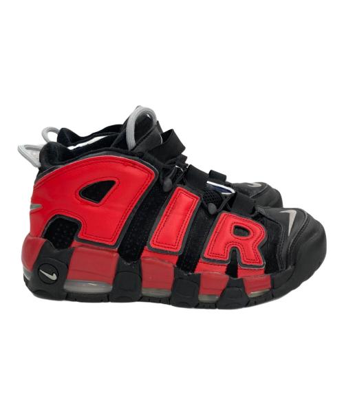 NIKE（ナイキ）NIKE (ナイキ) AIR MORE UPTEMPO ́96 ネイビー×レッド サイズ:US8.5の古着・服飾アイテム