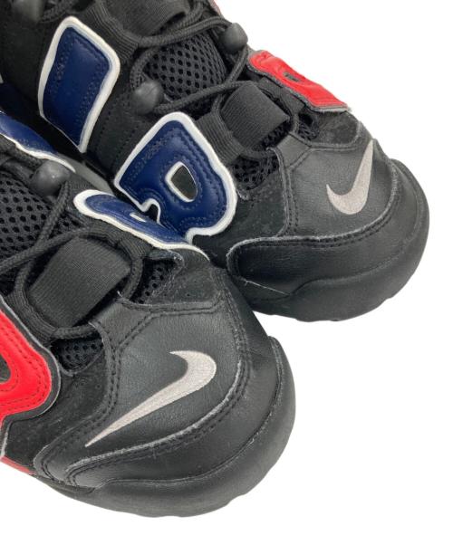 NIKE（ナイキ）NIKE (ナイキ) AIR MORE UPTEMPO ́96 ネイビー×レッド サイズ:US8.5の古着・服飾アイテム
