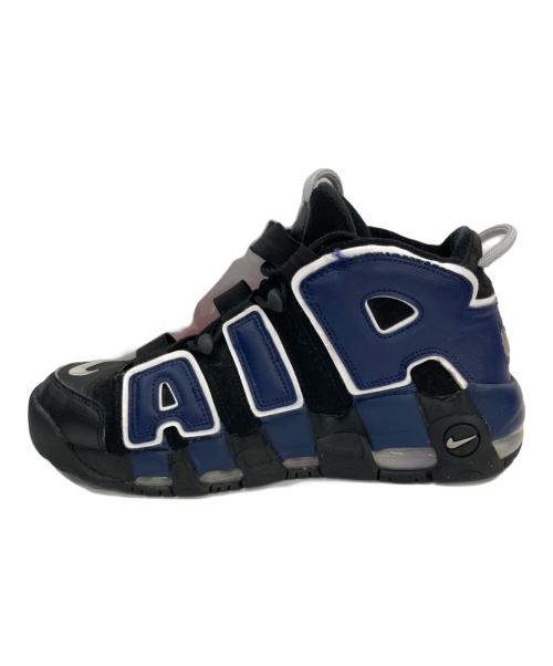 NIKE（ナイキ）NIKE (ナイキ) AIR MORE UPTEMPO ́96 ネイビー×レッド サイズ:US8.5の古着・服飾アイテム
