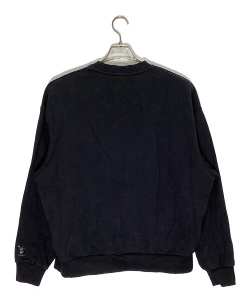 KITH（キス）KITH (キス) Disney (ディズニー) Mickey & Friends Cyber Monday Mickey Classic Logo Crewneck ブラック サイズ:Sの古着・服飾アイテム