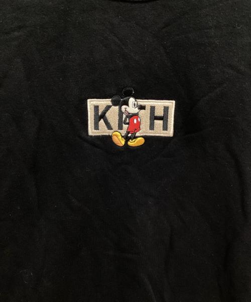 KITH（キス）KITH (キス) Disney (ディズニー) Mickey & Friends Cyber Monday Mickey Classic Logo Crewneck ブラック サイズ:Sの古着・服飾アイテム