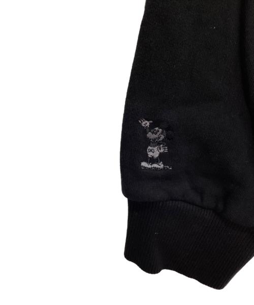 KITH（キス）KITH (キス) Disney (ディズニー) Mickey & Friends Cyber Monday Mickey Classic Logo Crewneck ブラック サイズ:Sの古着・服飾アイテム