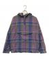 GAP（ギャップ）の古着「レトロアノラックパーカー」｜パープル×ブルー×ブラウン