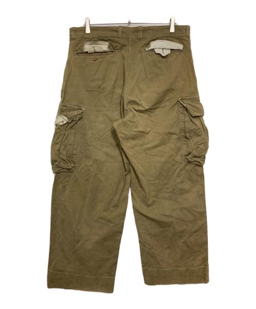 French Army（フランス軍）French Army (フランス軍) 前期型 M47 カーゴパンツ カーキ サイズ:45の古着・服飾アイテム