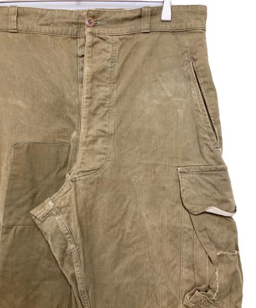 French Army（フランス軍）French Army (フランス軍) 前期型 M47 カーゴパンツ カーキ サイズ:45の古着・服飾アイテム