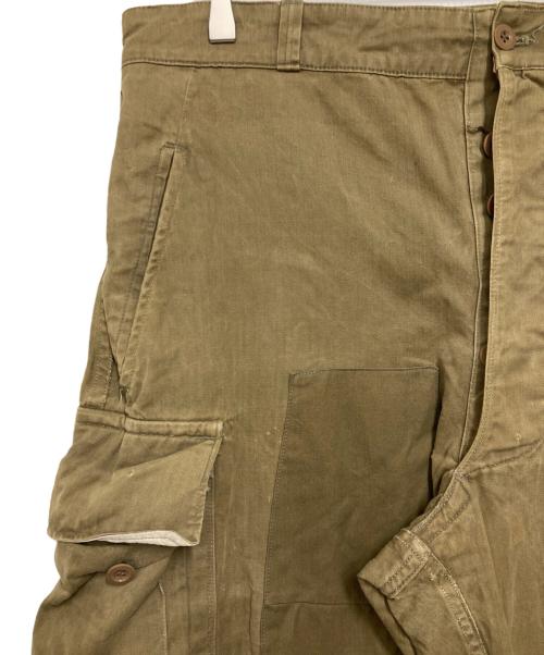 French Army（フランス軍）French Army (フランス軍) 前期型 M47 カーゴパンツ カーキ サイズ:45の古着・服飾アイテム