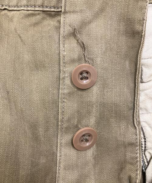 French Army（フランス軍）French Army (フランス軍) 前期型 M47 カーゴパンツ カーキ サイズ:45の古着・服飾アイテム