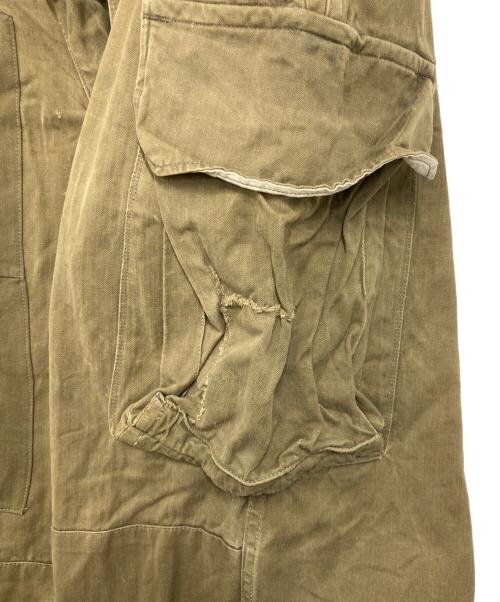 French Army（フランス軍）French Army (フランス軍) 前期型 M47 カーゴパンツ カーキ サイズ:45の古着・服飾アイテム