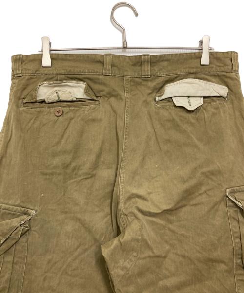 French Army（フランス軍）French Army (フランス軍) 前期型 M47 カーゴパンツ カーキ サイズ:45の古着・服飾アイテム