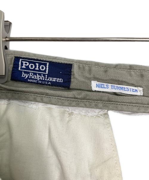POLO RALPH LAUREN（ポロ・ラルフローレン）POLO RALPH LAUREN (ポロ・ラルフローレン) バッグアジャスターパンツ カーキ サイズ:不明の古着・服飾アイテム