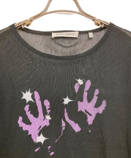 OUR LEGACY（アワーレガシー）OUR LEGACY (アワーレガシー) SUPER SLIM LONGSLEEVE ブラック サイズ:34の古着・服飾アイテム