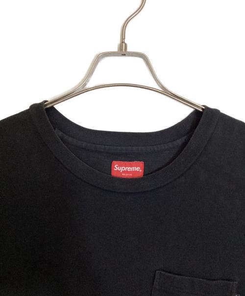 SUPREME（シュプリーム）Supreme (シュプリーム) ポケットTシャツ ブラック サイズ:XLの古着・服飾アイテム