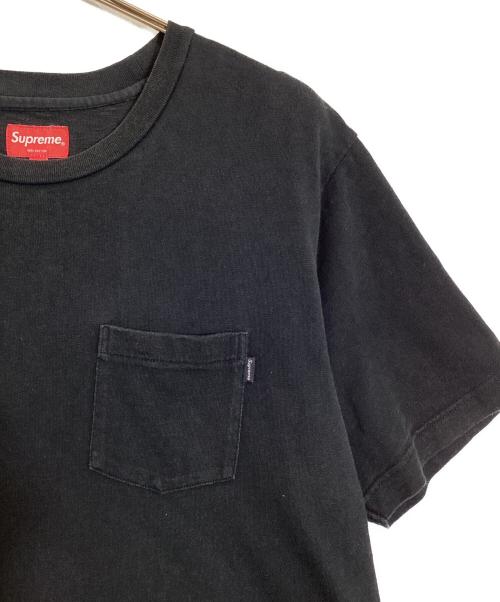 SUPREME（シュプリーム）Supreme (シュプリーム) ポケットTシャツ ブラック サイズ:XLの古着・服飾アイテム